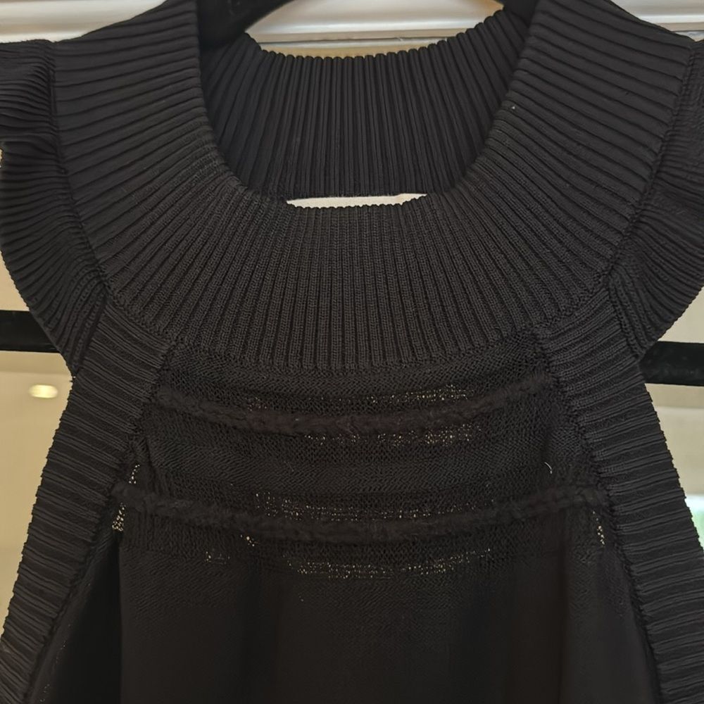 For Love and Lemons Knitz Rivington Black Dress Size Small - Picture 5 of 15